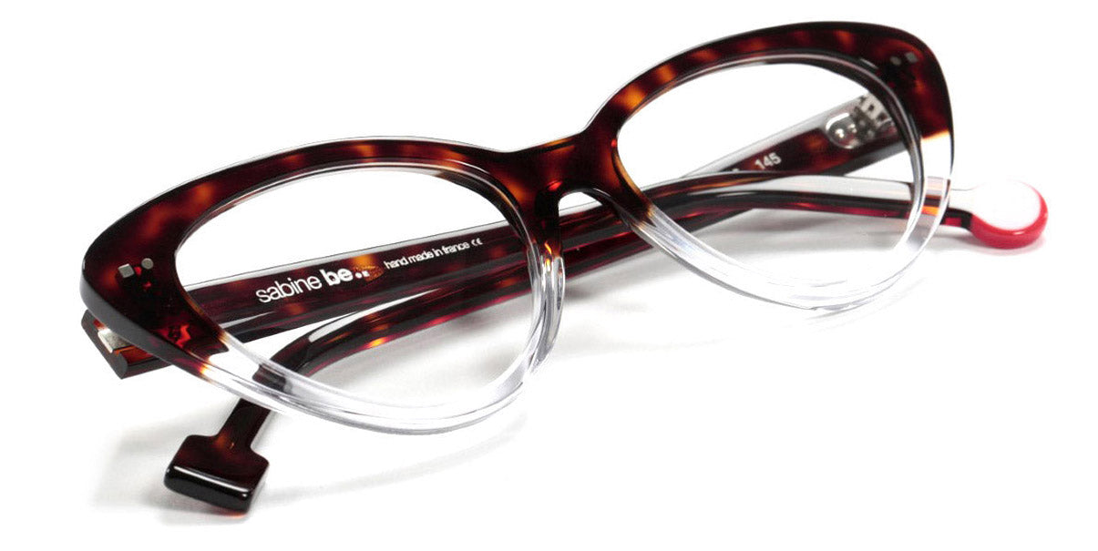 Sabine Be® Be Pretty SB Be Pretty 278 53 - Shiny Cherry Tortoise /Shiny Crystal Eyeglasses