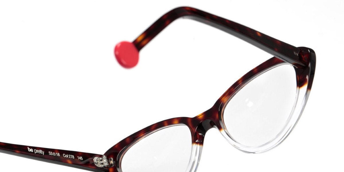 Sabine Be® Be Pretty SB Be Pretty 278 53 - Shiny Cherry Tortoise /Shiny Crystal Eyeglasses