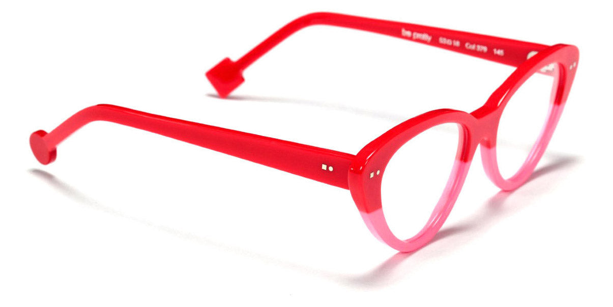 Sabine Be® Be Pretty SB Be Pretty 379 53 - Shiny Neon Coral / Shiny Neon Pink Eyeglasses