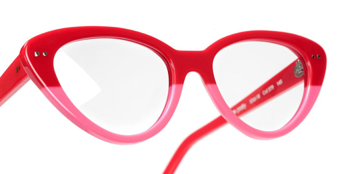 Sabine Be® Be Pretty SB Be Pretty 379 53 - Shiny Neon Coral / Shiny Neon Pink Eyeglasses