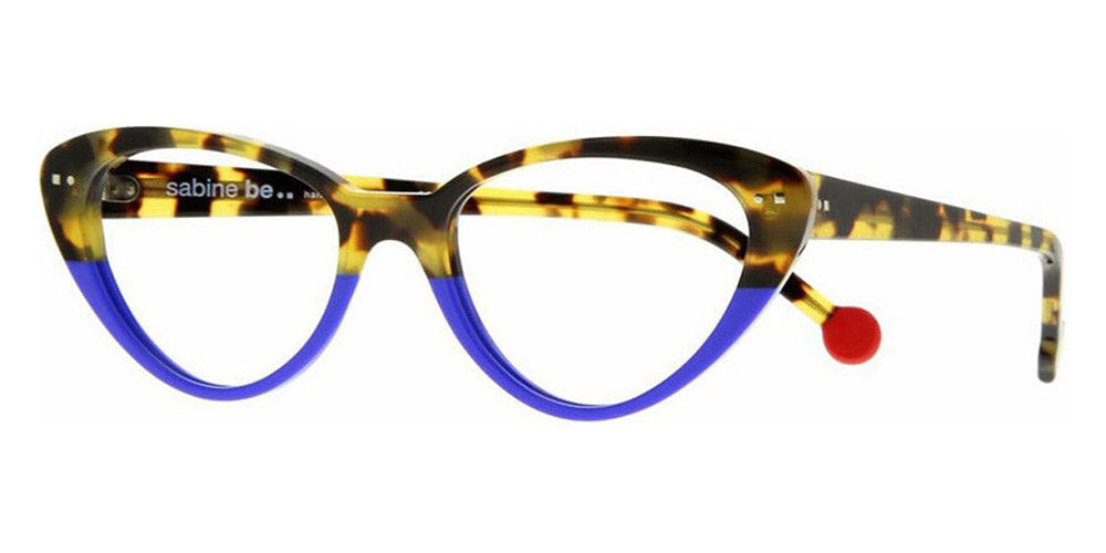 Sabine Be® Be Pretty SB Be Pretty 38 53 - Shiny Fawn Tortoise / Shiny Blue Majorelle Eyeglasses