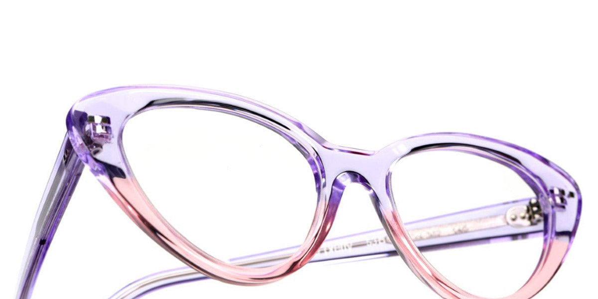 Sabine Be® Be Pretty SB Be Pretty 382 53 - Shiny Translucent Purple / Shiny Translucent Peach Eyeglasses