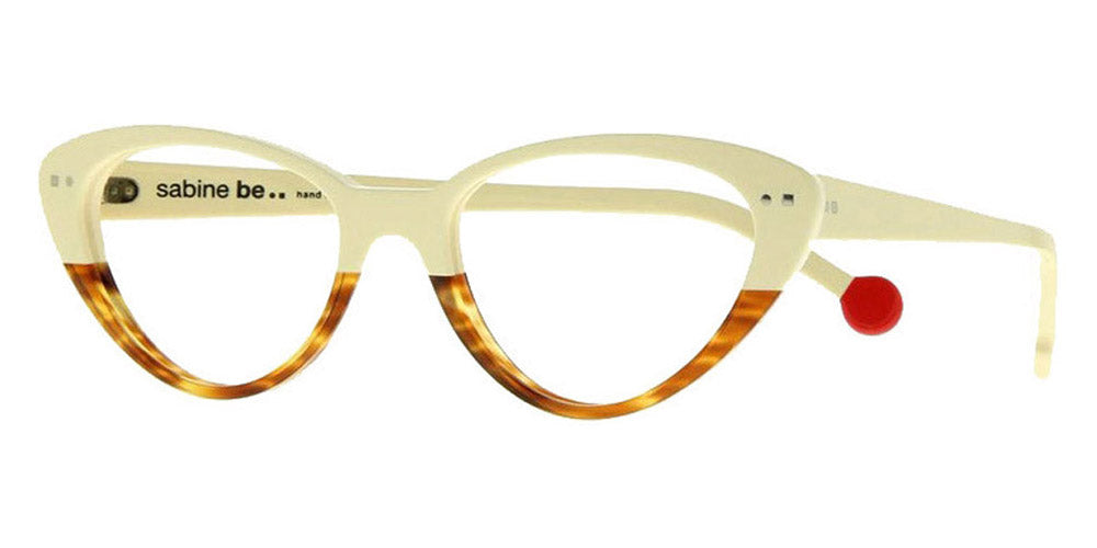 Sabine Be® Be Pretty SB Be Pretty 41 53 - Shiny Ivory / Shiny Blonde Veined Tortoise Eyeglasses