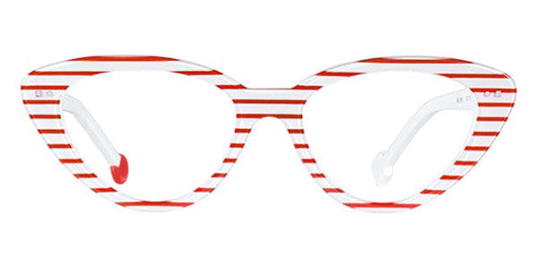 Sabine Be® Be Pretty Stripe SB Be Pretty Stripe 182 53 - Shiny Red Slim Stripes Eyeglasses