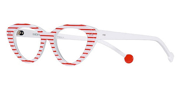 Sabine Be® Be Pretty Stripe SB Be Pretty Stripe 182 53 - Shiny Red Slim Stripes Eyeglasses