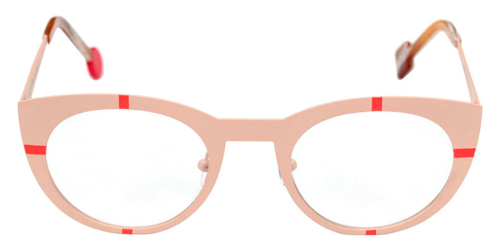 Sabine Be® Be Proud SB Be Proud 404 50 - Nude Satin / Neon Orange Satin Eyeglasses