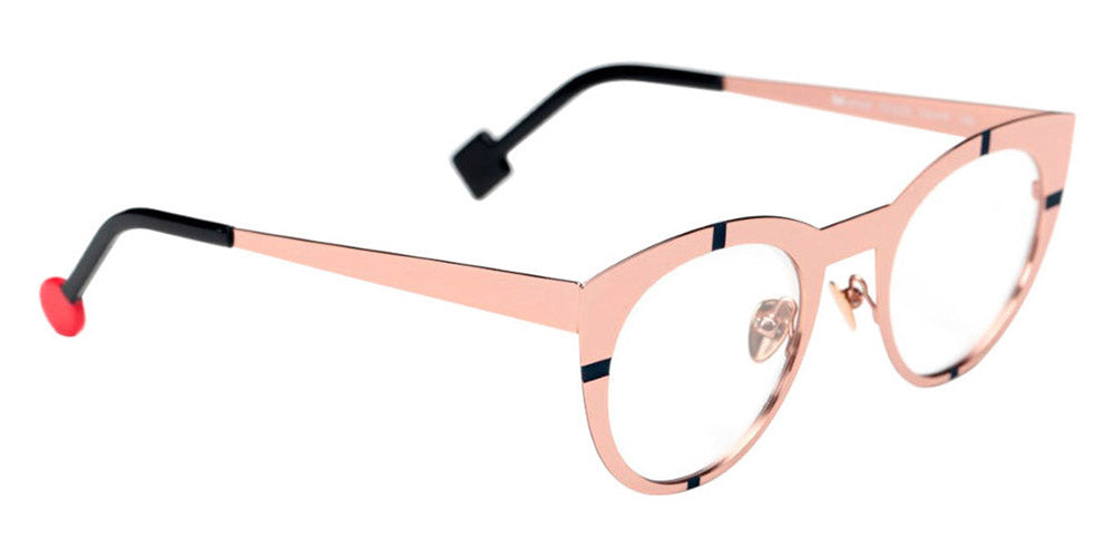 Sabine Be® Be Proud SB Be Proud 416 50 - Polished Rose Gold / Satin Navy Blue Eyeglasses