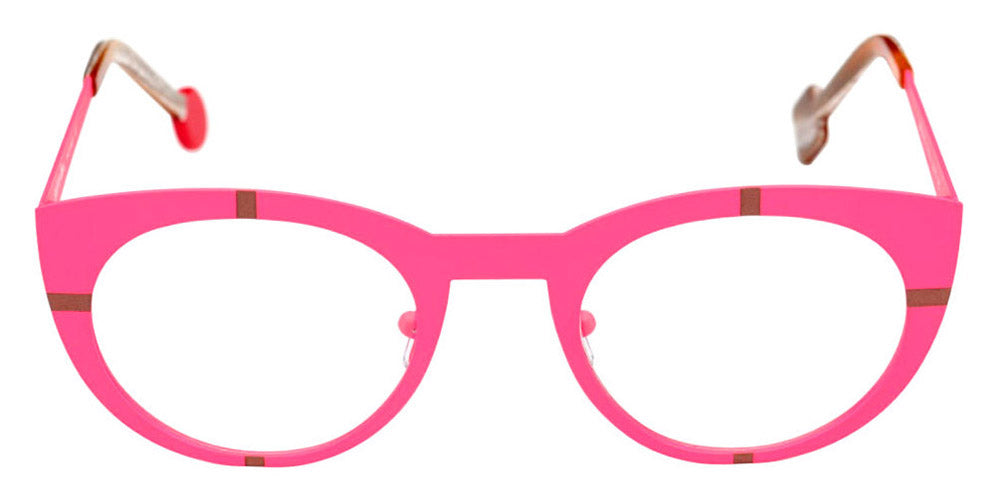 Sabine Be® Be Proud SB Be Proud 418 50 - Satin Neon Pink / Satin Rose Gold Eyeglasses