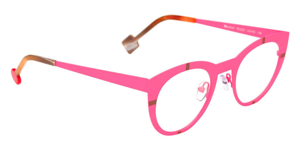 Sabine Be® Be Proud SB Be Proud 418 50 - Satin Neon Pink / Satin Rose Gold Eyeglasses