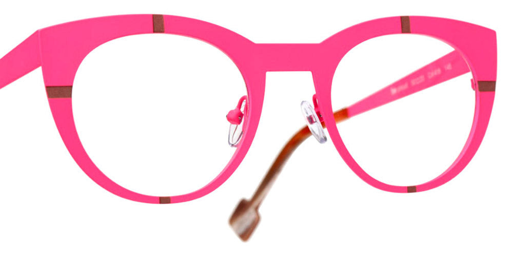 Sabine Be® Be Proud SB Be Proud 418 50 - Satin Neon Pink / Satin Rose Gold Eyeglasses