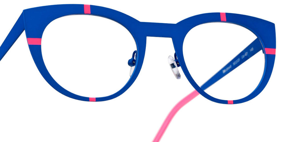 Sabine Be® Be Proud SB Be Proud 421 50 - Satin Majorelle Blue / Satin Neon Pink Eyeglasses