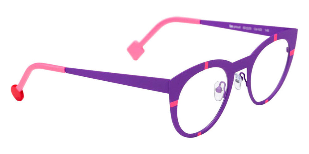 Sabine Be® Be Proud SB Be Proud 422 50 - Satin Purple / Satin Neon Pink Eyeglasses