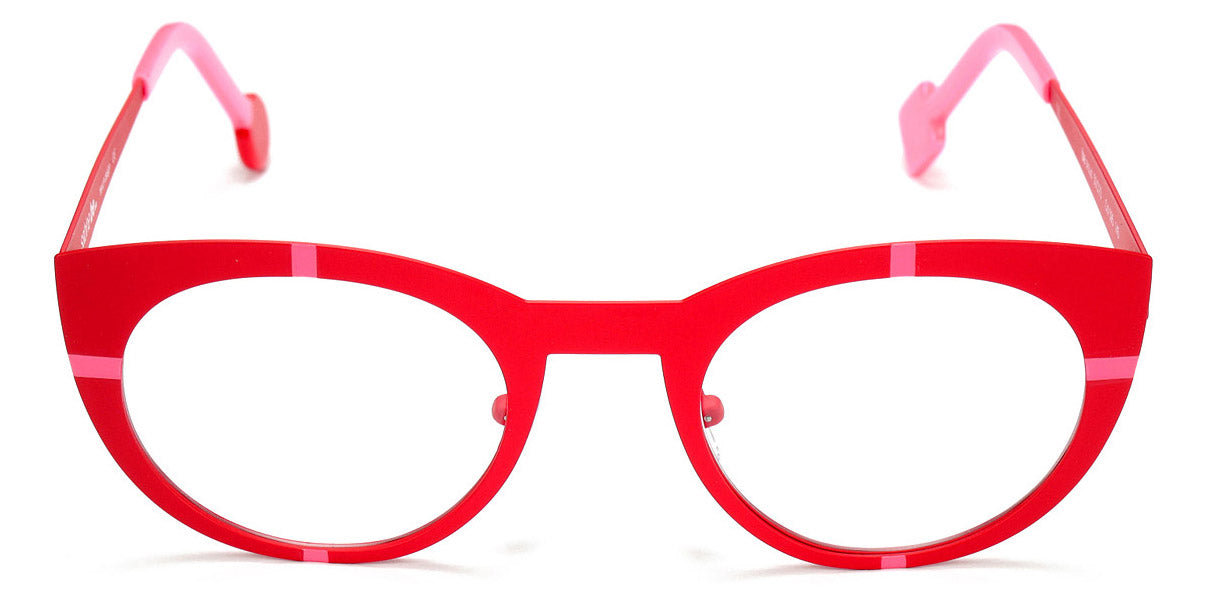 Sabine Be® Be Proud SB Be Proud 595 50 - Satin Red / Satin Neon Pink Eyeglasses