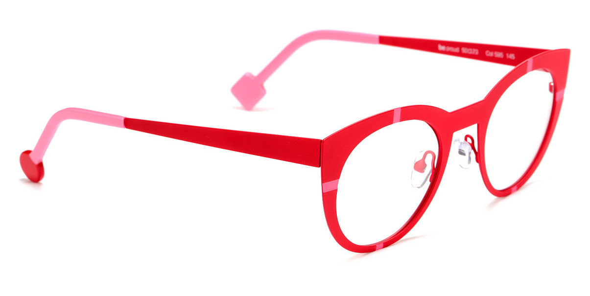 Sabine Be® Be Proud SB Be Proud 595 50 - Satin Red / Satin Neon Pink Eyeglasses