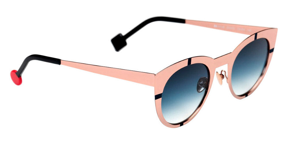 Sabine Be® Be Proud Sun SB Be Proud Sun 416 50 - Polished Rose Gold / Satin Navy Blue Sunglasses