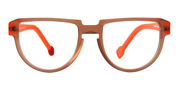 Sabine Be® Be Rebel SB Be Rebel 05 54 - Matte Translucent Beige / Matte Neon Translucent Orange Eyeglasses