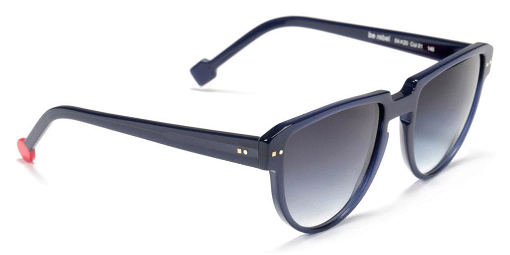 Sabine Be® Be Rebel Sun SB Be Rebel Sun 01 54 - Shiny Navy Blue Sunglasses