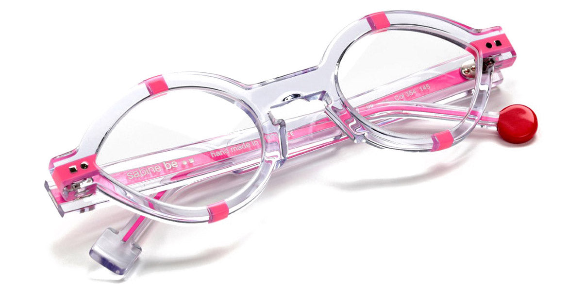 Sabine Be® Be Sexy SB Be Sexy 354 50 - Shiny Crystal / Shiny Neon Pink Eyeglasses