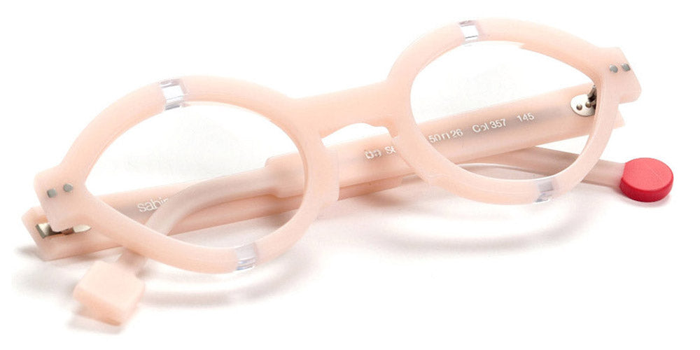 Sabine Be® Be Sexy SB Be Sexy 357 50 - Matte Pearl Pink / Shiny Crystal Eyeglasses