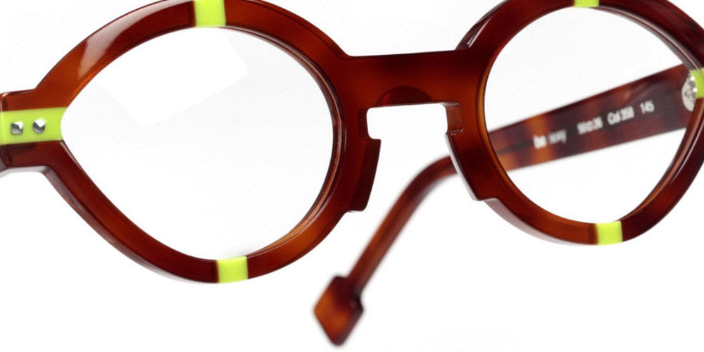 Sabine Be® Be Sexy SB Be Sexy 358 50 - Shiny Blonde Tortoise / Shiny Neon Yellow Eyeglasses