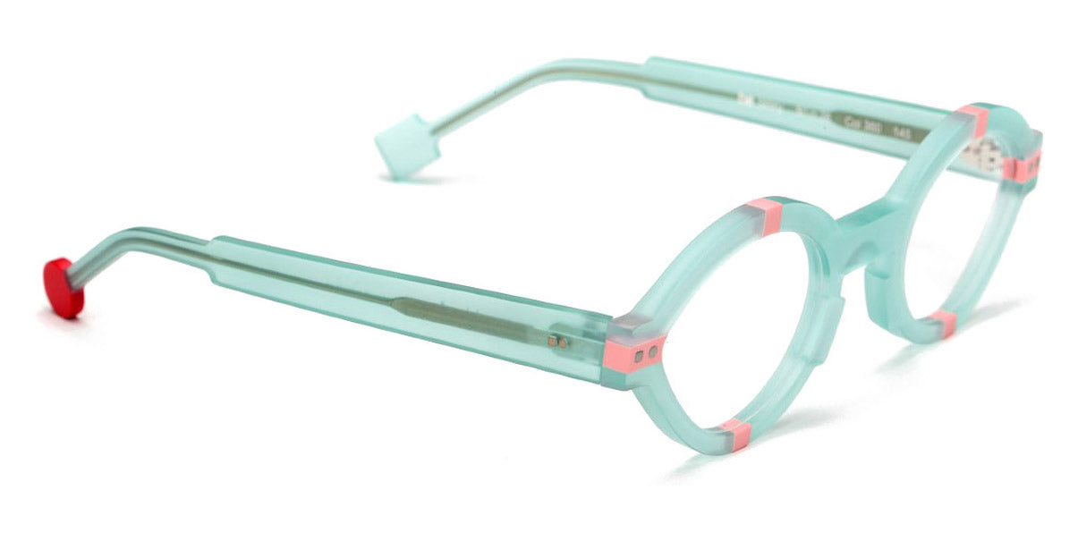 Sabine Be® Be Sexy SB Be Sexy 360 50 - Matt Translucent Turquoise / Matt Peach Eyeglasses