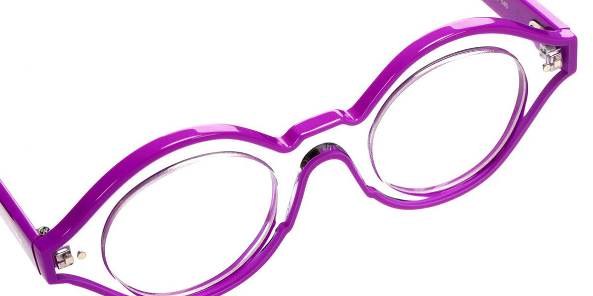 Sabine Be® Be Smile Line SB Be Smile Line 520 46 - Shiny Crystal / Shiny Purple Eyeglasses