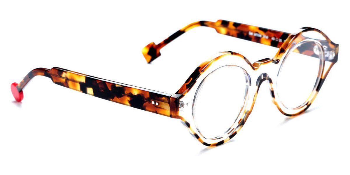 Sabine Be® Be Smile Line SB Be Smile Line 521 46 - Shiny Crystal / Shiny Fawn Tortoise Eyeglasses