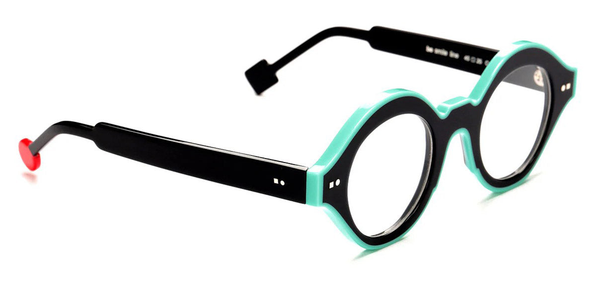 Sabine Be® Be Smile Line SB Be Smile Line 529 46 - Shiny Midnight Blue / Shiny Turquoise Eyeglasses