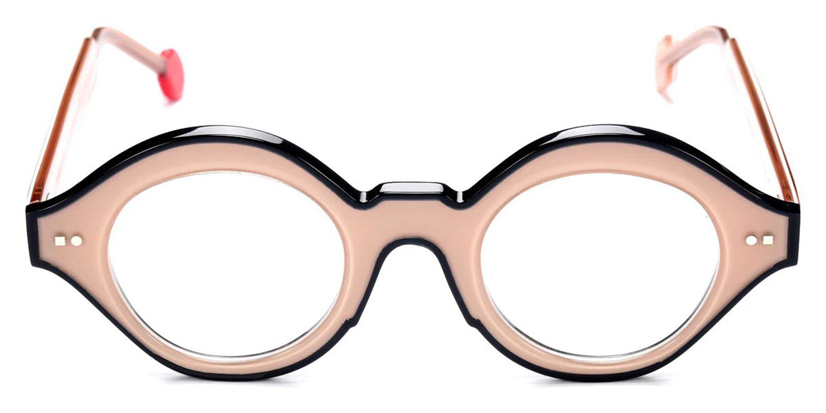 Sabine Be® Be Smile Line SB Be Smile Line 530 46 - Shiny Translucent Nude / Shiny Midnight Blue Eyeglasses