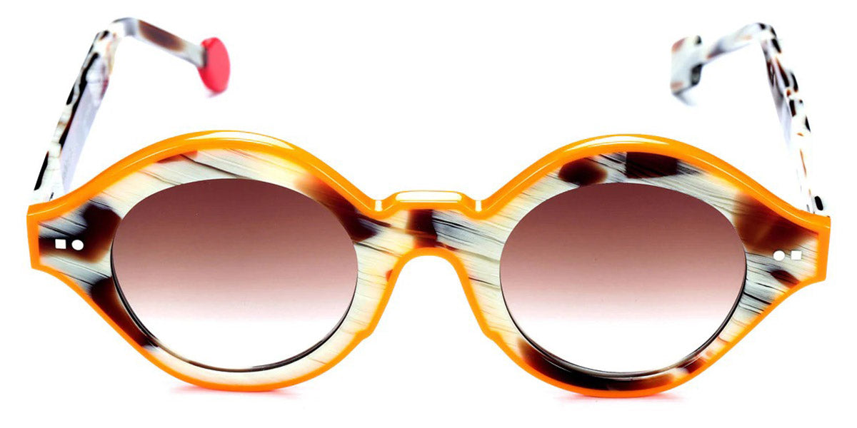 Sabine Be® Be Smile Line Sun SB Be Smile Line Sun 528 46 - Shiny Blond Horn / Shiny Orange Sunglasses