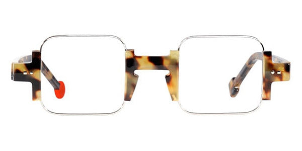 Sabine Be® Be Square SB Be Square 06 42 - Shiny Tokyo Tortoise / Polished Palladium Eyeglasses