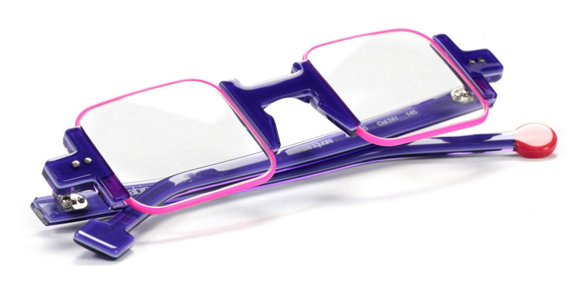 Sabine Be® Be Square SB Be Square 241 42 - Shiny Purple / Satin Neon Pink Eyeglasses