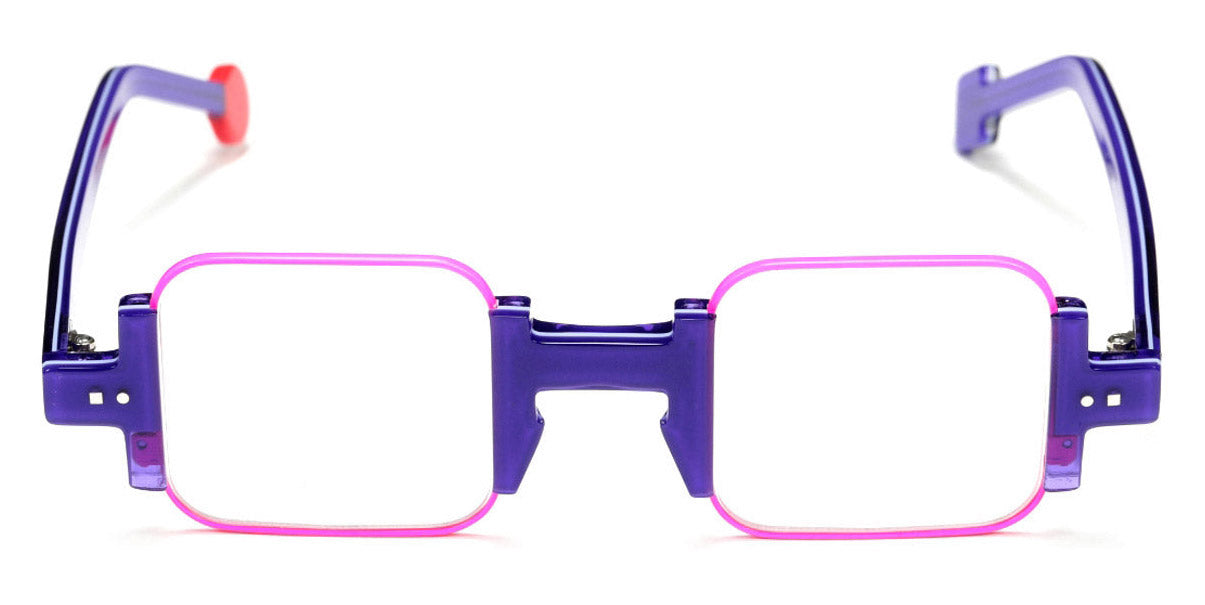 Sabine Be® Be Square SB Be Square 241 42 - Shiny Purple / Satin Neon Pink Eyeglasses