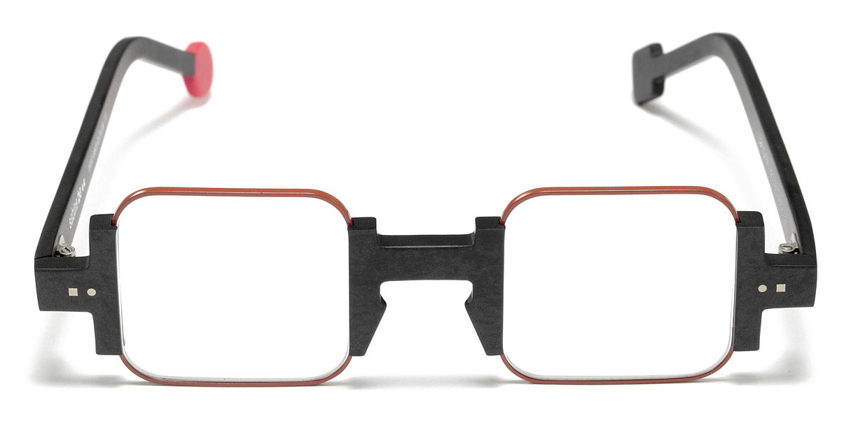 Sabine Be® Be Square SB Be Square 512 42 - Matt Marbled Slate Gray / Shiny Camel Eyeglasses