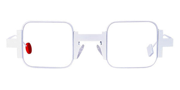 Sabine Be® Be Square Slim SB Be Square Slim 03 41 - Satin White Eyeglasses