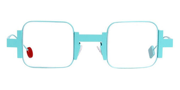 Sabine Be® Be Square Slim SB Be Square Slim 05 41 - Satin Turquoise Eyeglasses