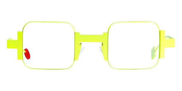 Sabine Be® Be Square Slim SB Be Square Slim 08 41 - Satin Neon Yellow Eyeglasses