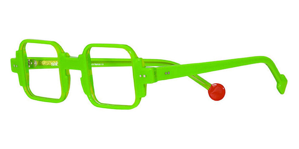 Sabine Be® Be Square Swell SB Be Square Swell 214 42 - Shiny Neon Green Eyeglasses