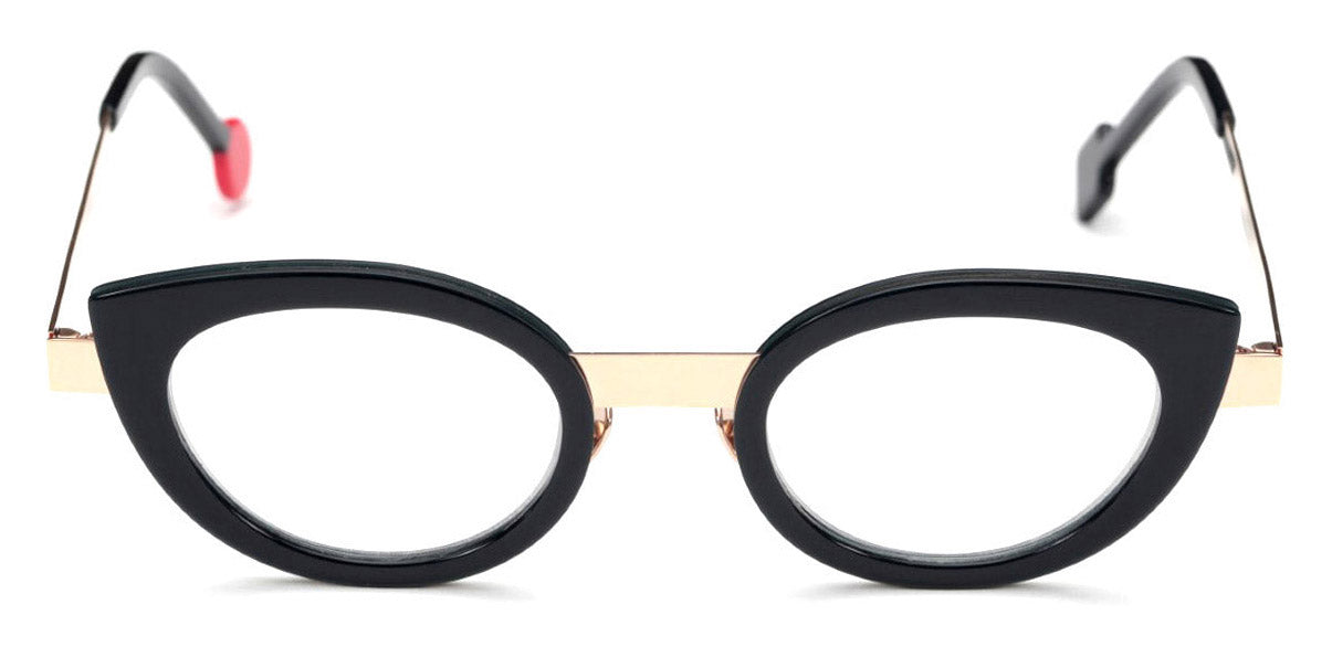 Sabine Be® Be String SB Be String 252 46 - Shiny Midnight Blue / Polished Rose Gold Eyeglasses