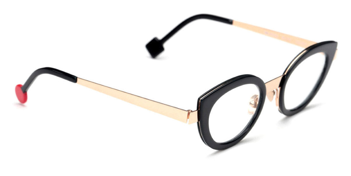 Sabine Be® Be String SB Be String 252 46 - Shiny Midnight Blue / Polished Rose Gold Eyeglasses