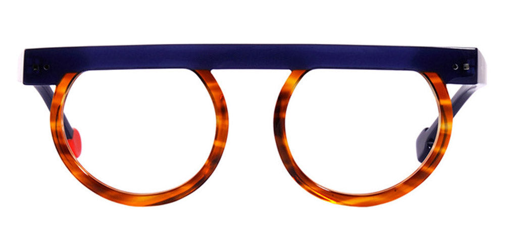 Sabine Be® Be Strong by Mina SB Be Strong by Mina 101 46 - Shiny Navy Blue / Shiny Blond Veined Tortoise Eyeglasses