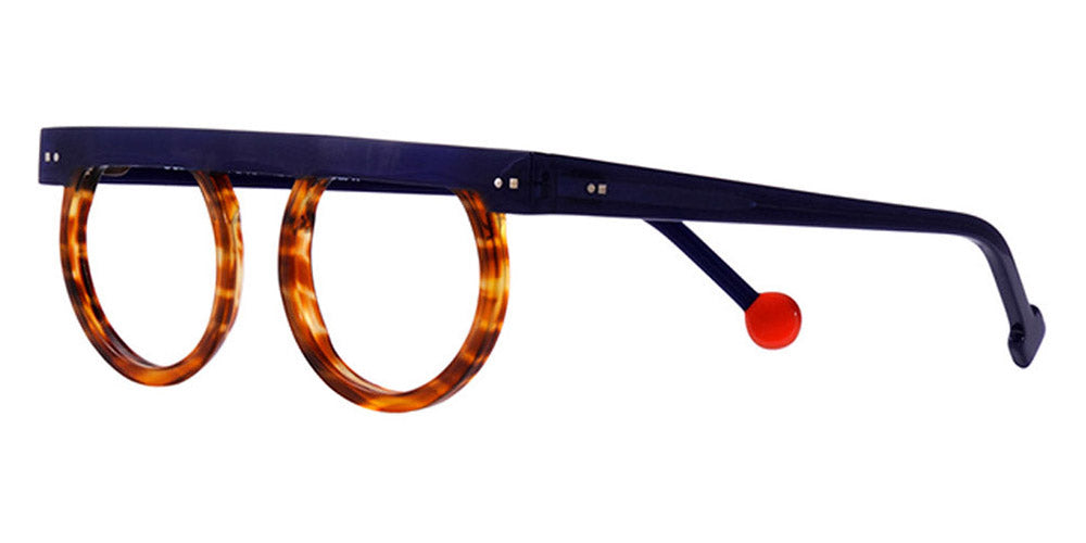 Sabine Be® Be Strong by Mina SB Be Strong by Mina 101 46 - Shiny Navy Blue / Shiny Blond Veined Tortoise Eyeglasses