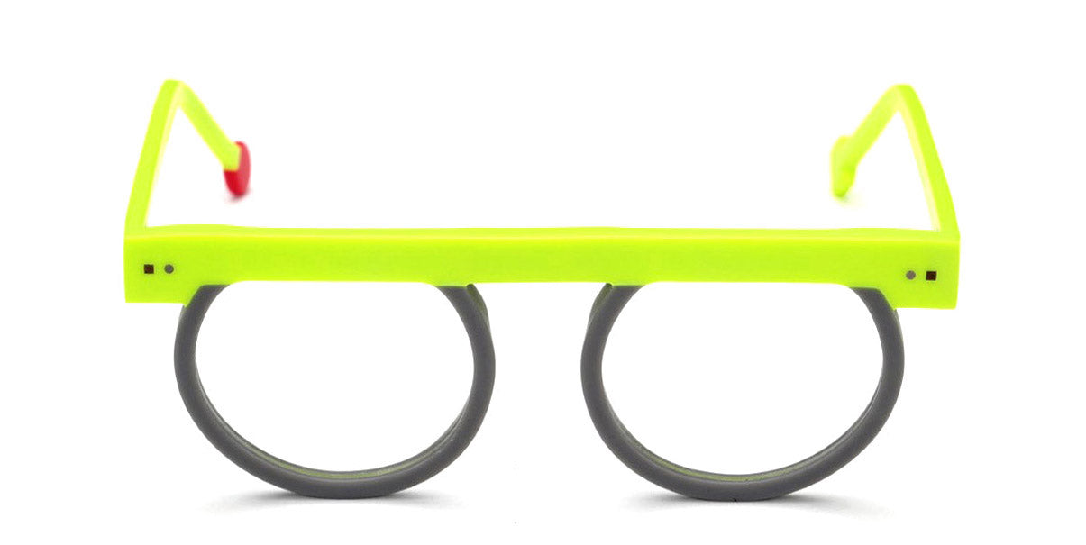 Sabine Be® Be Strong by Mina SB Be Strong by Mina 146 46 - Matte Neon Yellow / Matte Solid Grey Eyeglasses