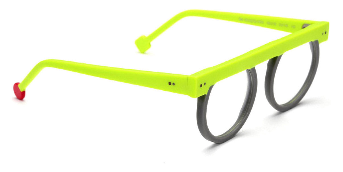 Sabine Be® Be Strong by Mina SB Be Strong by Mina 146 46 - Matte Neon Yellow / Matte Solid Grey Eyeglasses