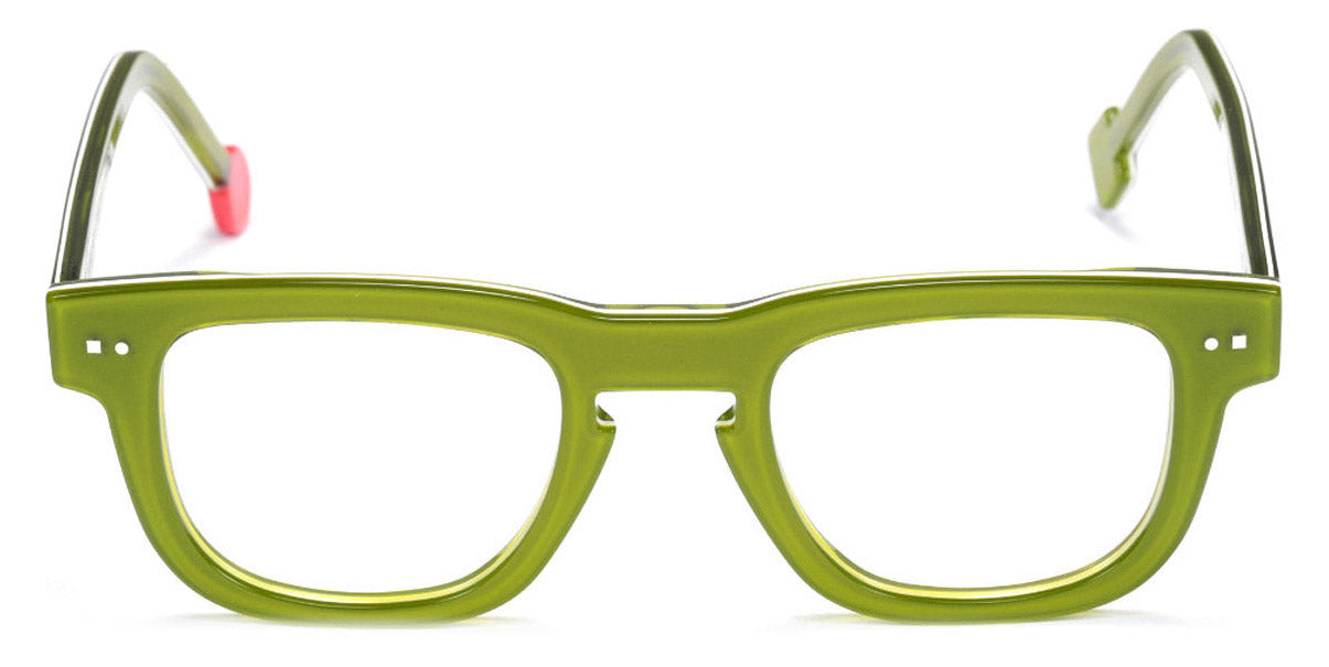 Sabine Be® Be Swag SB Be Swag 174 47 - Shiny Translucent Light Green / White / Shiny Translucent / Light Green Eyeglasses