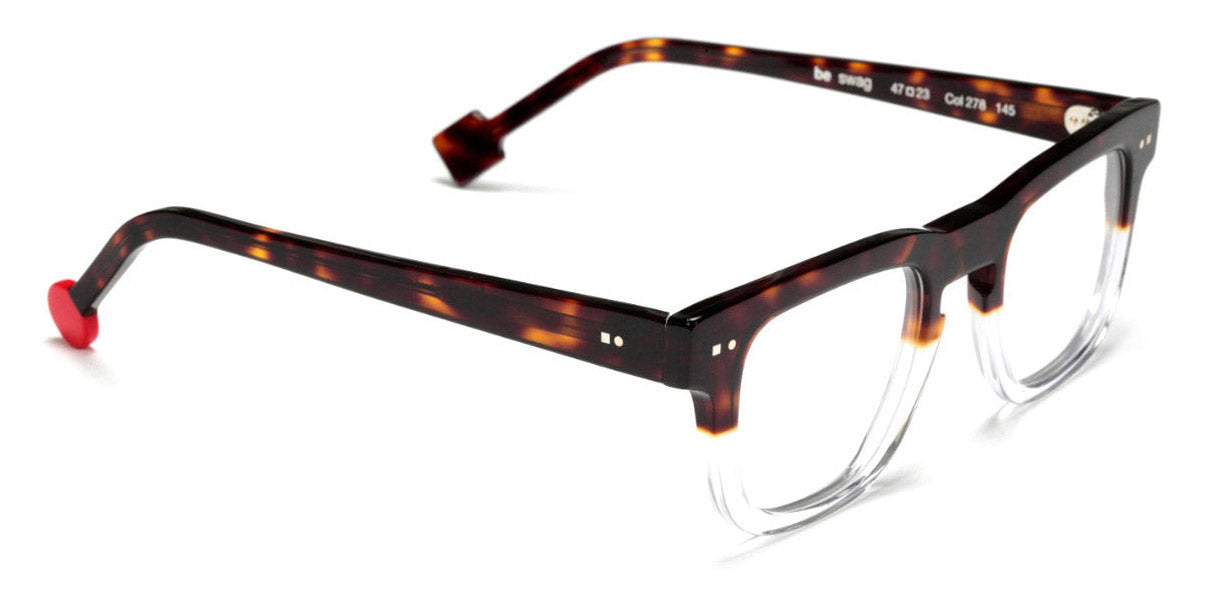 Sabine Be® Be Swag SB Be Swag 278 47 - Shiny Cherry Tortoise /Shiny Crystal Eyeglasses