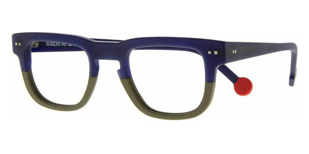 Sabine Be® Be Swag SB Be Swag 52 47 - Matte Blue Klein / Matte Taupe Eyeglasses