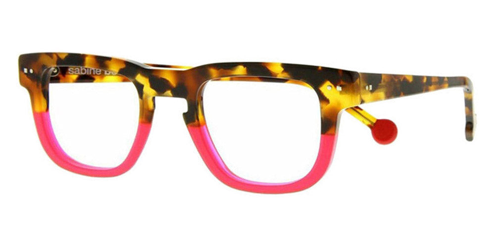 Sabine Be® Be Swag SB Be Swag 53 47 - Shiny Fawn Tortoise / Shiny Neon Pink Eyeglasses