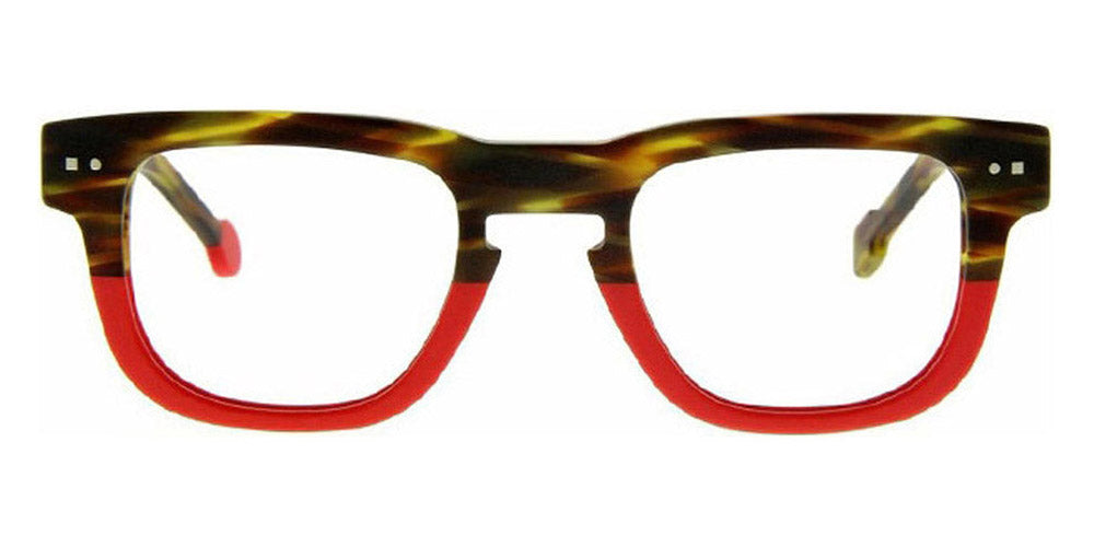 Sabine Be® Be Swag SB Be Swag 54 47 - Matte Veined Tortoise / Matte Red Eyeglasses