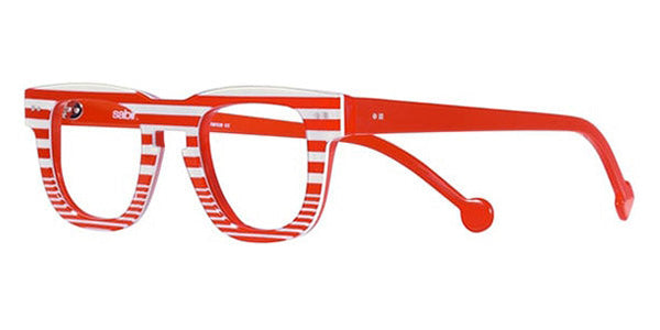 Sabine Be® Be Swag Stripe SB Be Swag Stripe 184 47 - Shiny Red Fat Stripes / Shiny Red Slim Stripes Eyeglasses